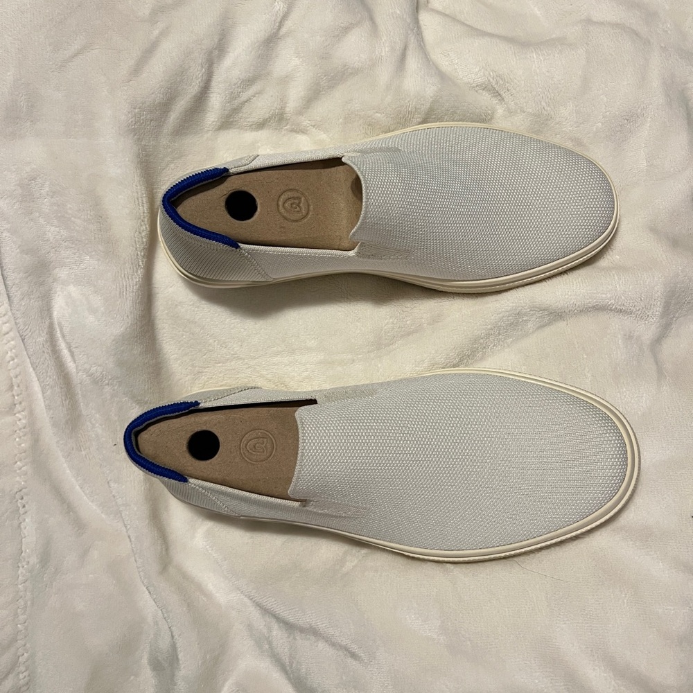 Rothy The Original Slip On Sneaker Size 9.5 White